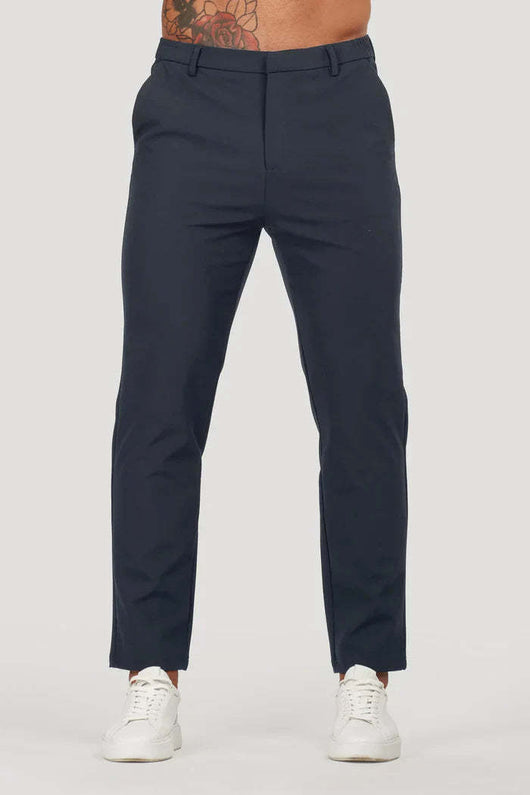 Pantalones de Vestir Casuales Lisos para Hombre - Multiusos Ejecutivos - Image 8