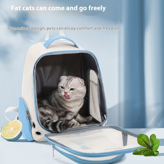 Mochila Transportadora Doble para Gatos - Portátil y Plegable - Image 11