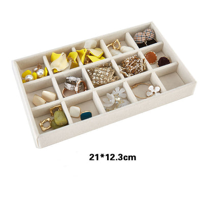 Organizador de Joyas Grande en Franela con Compartimentos para Accesorios - Image 16