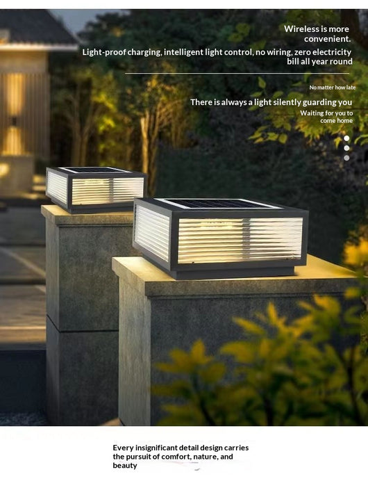 Luminarias Solares LED para Jardín - Iluminación de Pared Exterior - Image 19