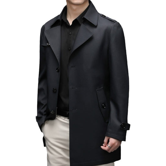 Saco Casual de Botón Simple para Hombre Talla Grande Premium - Image 14