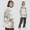 Playera Retro Americana Estampada Vintage Hip-hop Street Style