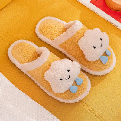 Pantuflas de Algodón para Mujer - Diseño Pareja Adorable para Casa - Image 10