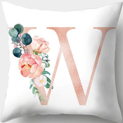 Funda de Almohada con Letras Florales Día de San Valentín Impresión Digital - Image 24