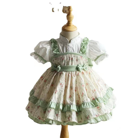 Vestido Princesa Lolita de Algodón para Bebés - Image 7