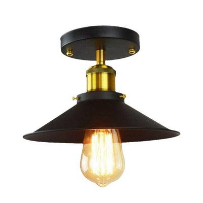 Lámpara de Techo Industrial Retro Estilo Americano - Image 10