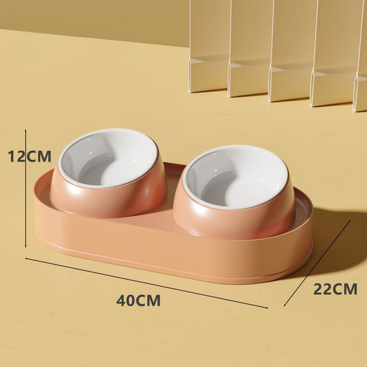 Comedero Doble Elevado para Mascotas con Protección Cervical y Base Antideslizante - Image 12