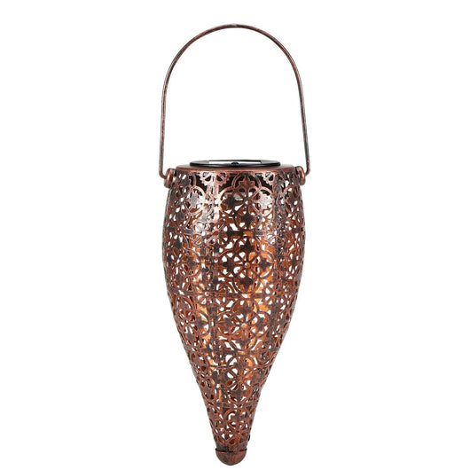 Lámpara Solar de Hierro Forjado para Jardín - Esfera Decorativa - Image 9