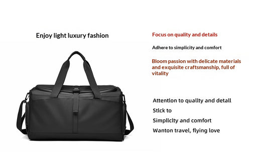 Bolsa de Viaje Fitness Separador Húmedo-Seco para Hombre - Image 29