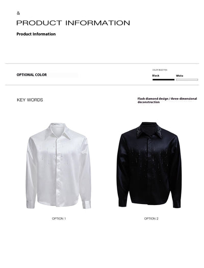 Blusa Corta de Satén Sedoso - Corte Amplio Perfecta para Commuters - Image 10