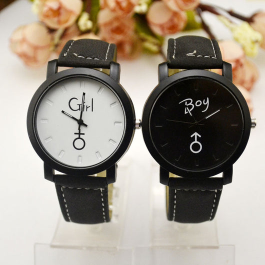 Reloj de Pareja My Love - Diseño Blanco y Negro - Image 6