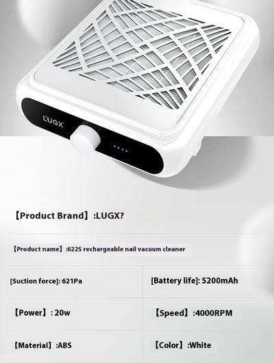 Aspiradora Turbo para Uñas sin Escobillas con Batería Extendida - Image 8