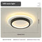 Black Round Warm light - 20cm