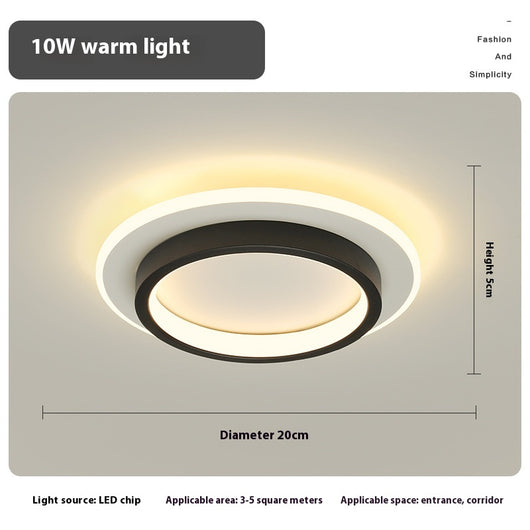 Lámpara de Techo LED Nórdica para Pasillos y Entradas - Image 22