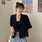 Blazer Suelto de Diseño Minimalista