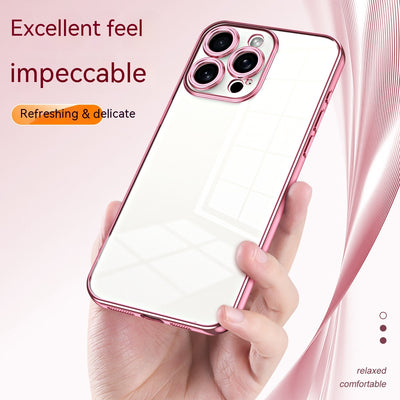 Funda Transparente para Teléfono con Galvanoplastia Resistente a Caídas - Image 3
