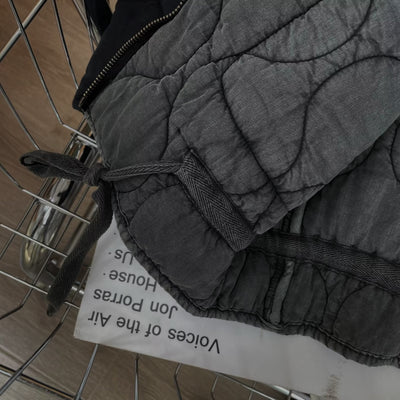 Abrigo de Algodón Acolchado para Mujer con Bolsillos y Cierre de Cordones - Image 21