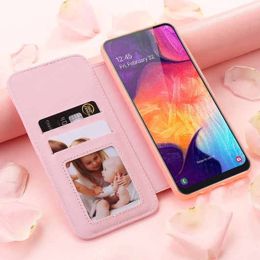 Funda de Cuero Crown Card para Samsung - Protección Premium con Cartera - Image 11