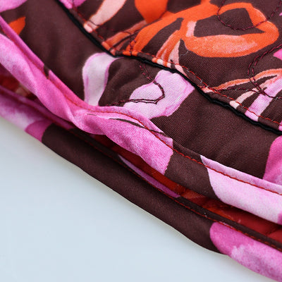 Chaqueta con Lazo Estampado, Cuello Redondo y Cordones Reversible - Image 19
