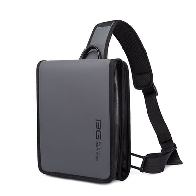 Bolsa Mensajero Impermeable para Hombre - Estilo Casual Pecho - Image 11