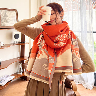 Chalina Estampada de Cashmere Artificial - Perfecto para Aire Acondicionado - Image 14