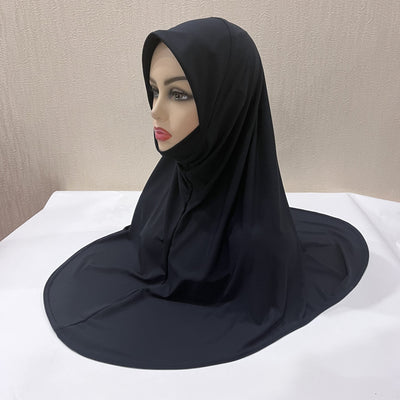 Turbante Ligero de Gasa Malaya - Pañuelo Multiuso en Colores Sólidos - Image 25