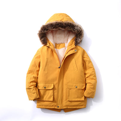 Chaqueta Acolchada con Capucha para Niños - Image 18