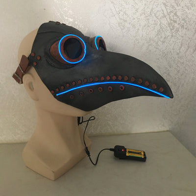 Máscara LED Brillante Médico Pájaro para Fiestas de Halloween - Image 7