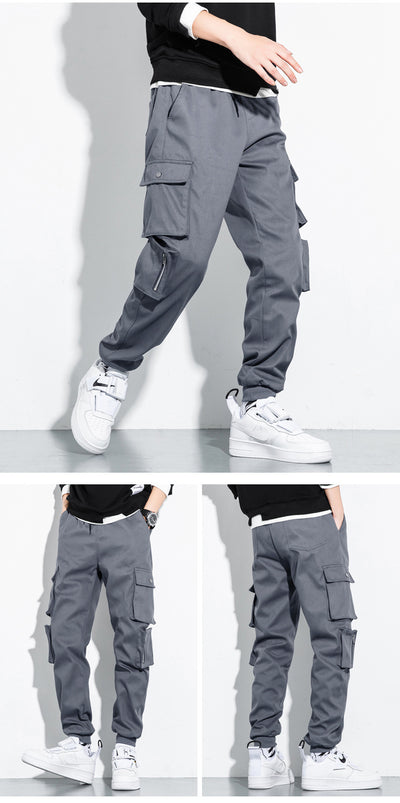 Pantalones Overol Holgados para Hombre Otoño-Invierno Talla XL - Image 12