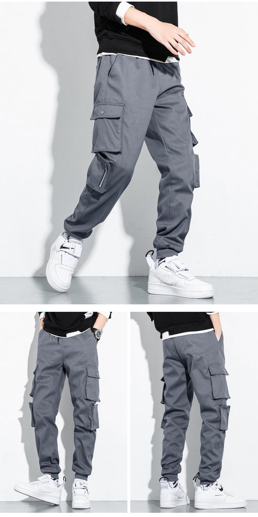 Pantalones Overol Holgados para Hombre Otoño-Invierno Talla XL - Image 12