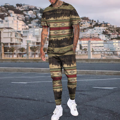 Conjunto Deportivo Casual para Hombre - Camiseta y Pantalón - Image 19