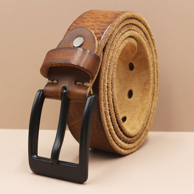 Cinturón de Cuero Premium Estilo Coreano con Hebilla de Perno para Hombre - Image 35