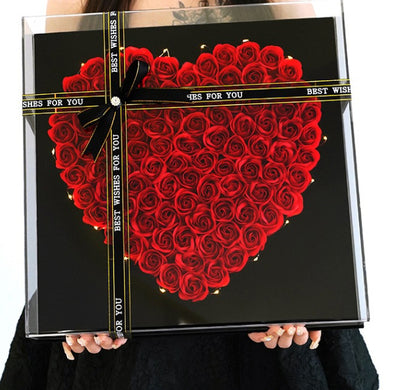 Ramo de Flores Eternas para San Valentín y Cumpleaños en Caja de Regalo - Image 15