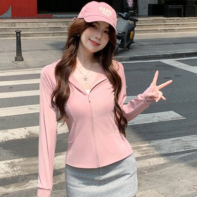 Ropa de Protección Solar Ice Silk con Bolsillo para Verano y Actividades Al Aire Libre - Image 8