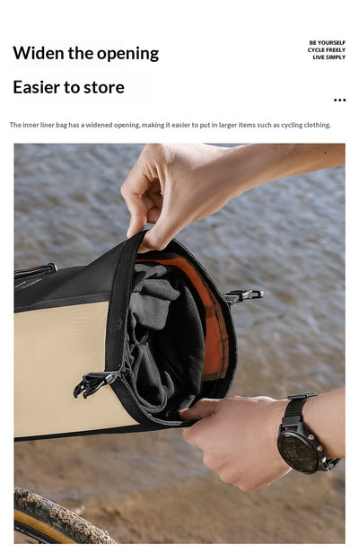 Bolsa Trasera Impermeable para Bicicleta de Larga Distancia - Image 19