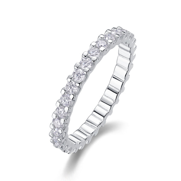 Anillo de Moissanita Plata 925 para Mujer - Image 3