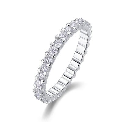 Anillo de Moissanita Plata 925 para Mujer - Image 3