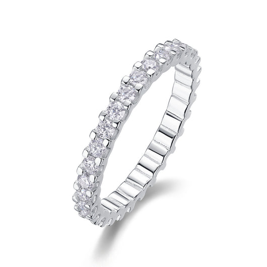 Anillo de Moissanita Plata 925 para Mujer - Image 3