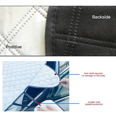 Visera Magnética Anticongelante con Protección Solar Reforzada - Image 4