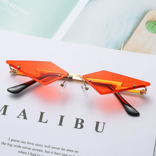 Gafas de Sol Sin Marco Rimless Estilo Fiesta - Image 13