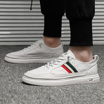 Zapatillas Blancas Cómodas para Estudiantes con Plantilla Elevadora - Image 6
