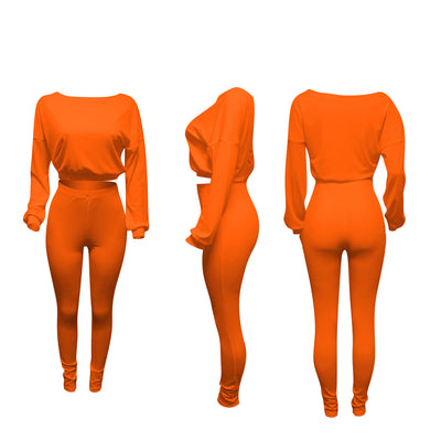 Conjunto Athleisure Acanalado para Mujer - Estilo Otoño - Image 26
