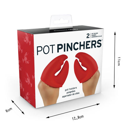 Guantes de Silicona Rojo Langosta con Pinzas para Cocina Creativa - Image 6