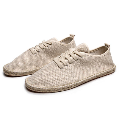 Zapatos Casuales de Algodón y Lino para Hombre - Image 9