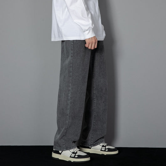 Pantalones Vaqueros Rectos Estilo Hong Kong con Efecto Adelgazante para Hombre - Image 35
