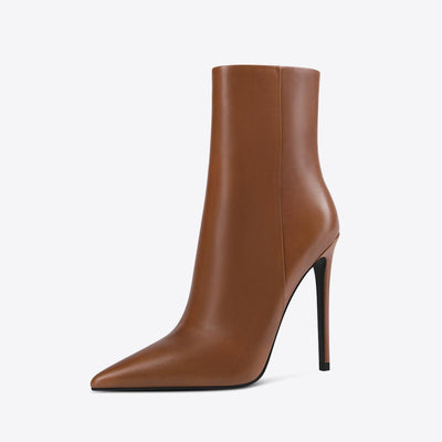 Botines de Tacón Stiletto Punta Afilada Estilo Europeo - Image 9
