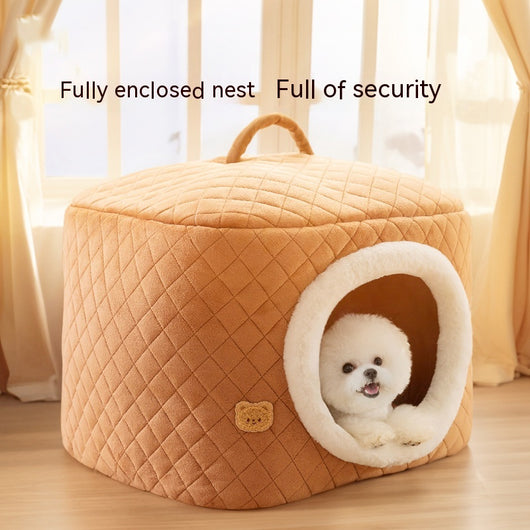 Casa para Mascotas Four Seasons: Cómoda, Desmontable y Lavable - Image 5