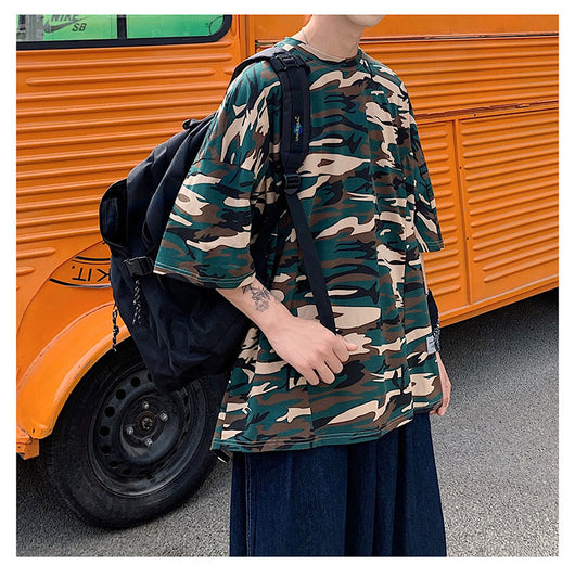 Playera Camuflaje de Manga Corta para Hombre - Estilo Verano - Image 14