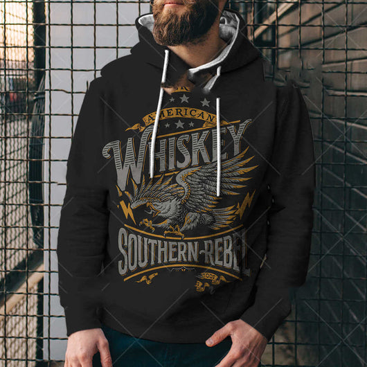 Sudadera con Capucha Estilo Retro Hombre Impresión 3D Digital Suelta - Image 10