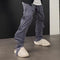 Pantalón Oversize con Cierre Lateral y Cordón Ajustable - Estilo Street Wear